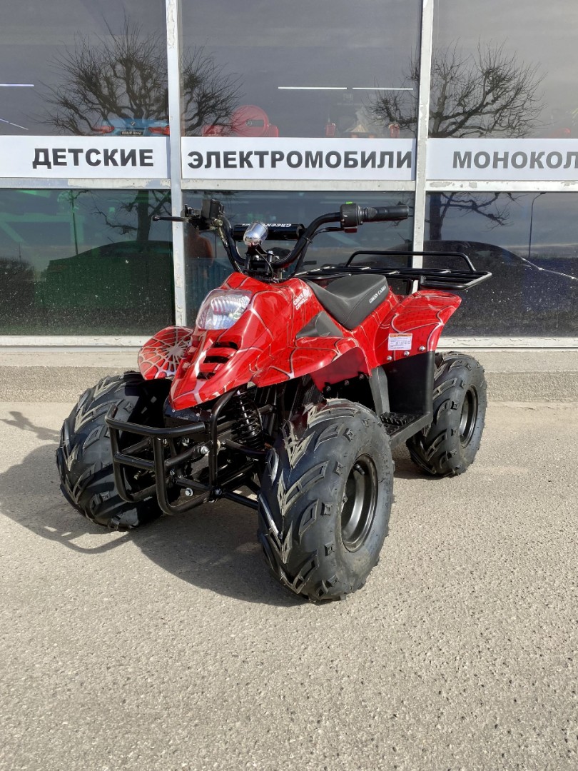 Электроквадроцикл GreenCamel Гоби К51 (36V 800W R7 Цепь) быстросъем, ножной тормоз