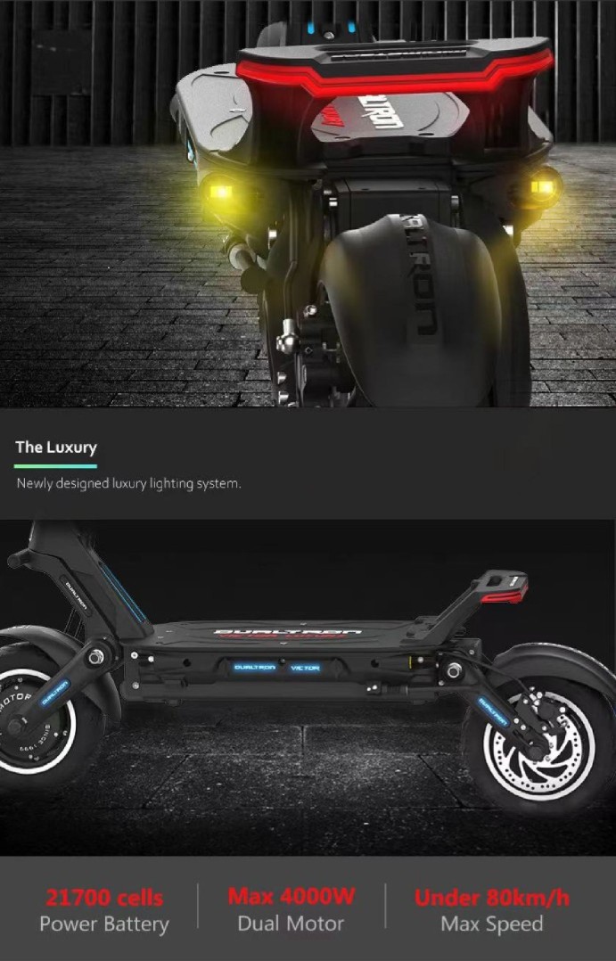 Электросамокат Dualtron Victor LUXURY — изображение 3