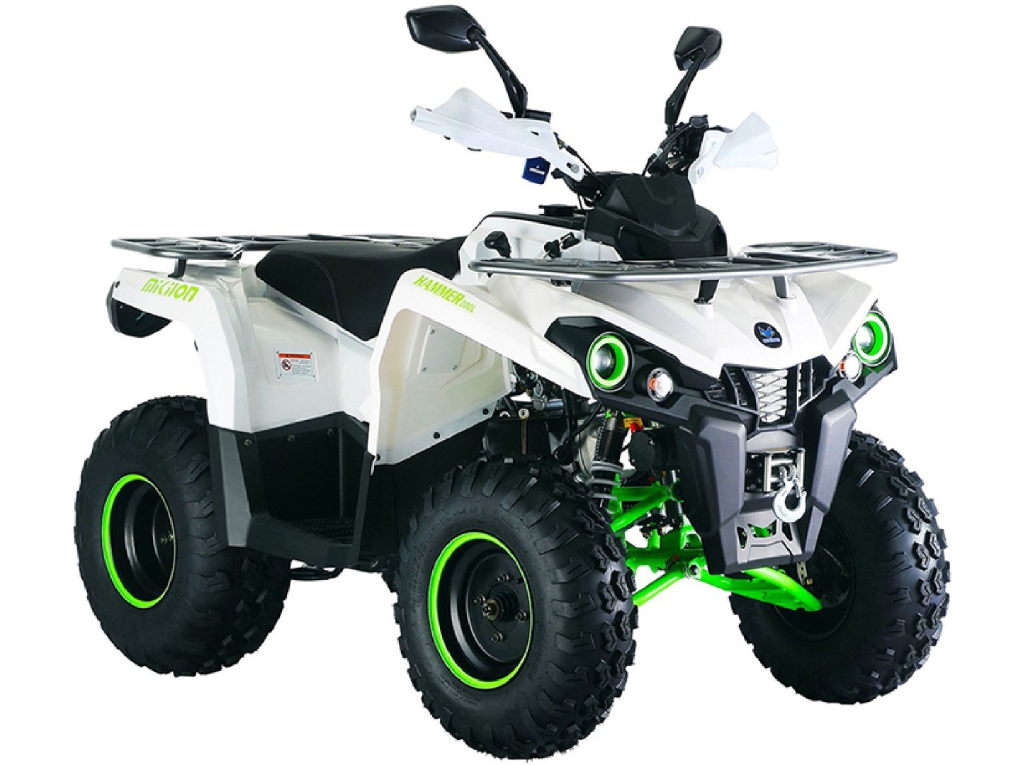 Бензиновый квадроцикл Mikilon Hammer 200L Pro-R (С лебедкой)