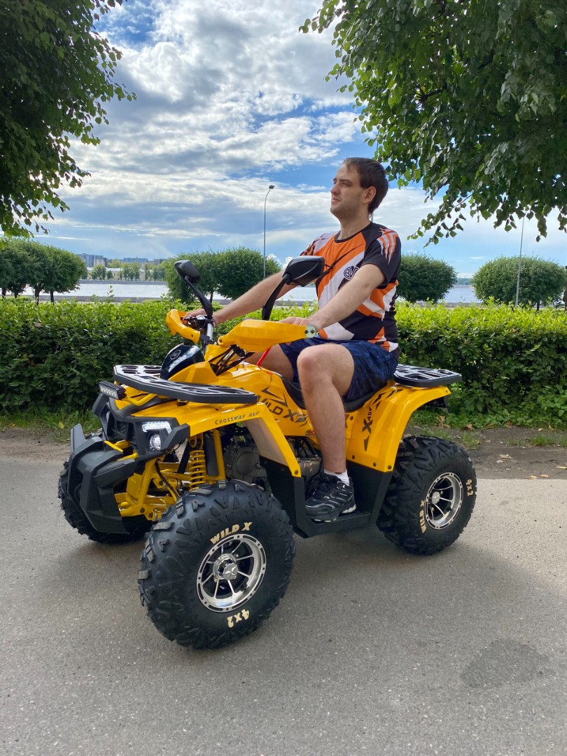 Бензиновый квадроцикл Motoland WILD 125 X PRO