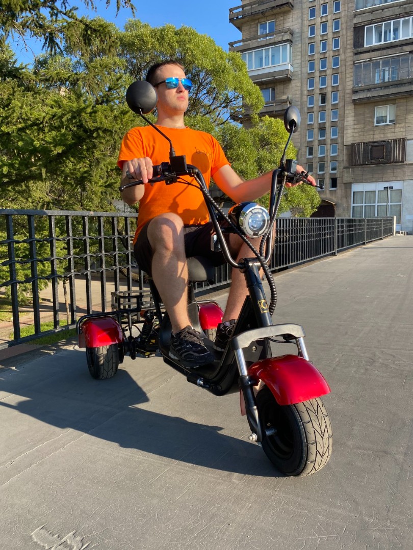 Электроскутер Citycoco TRIKE MINI GT X3 PRO