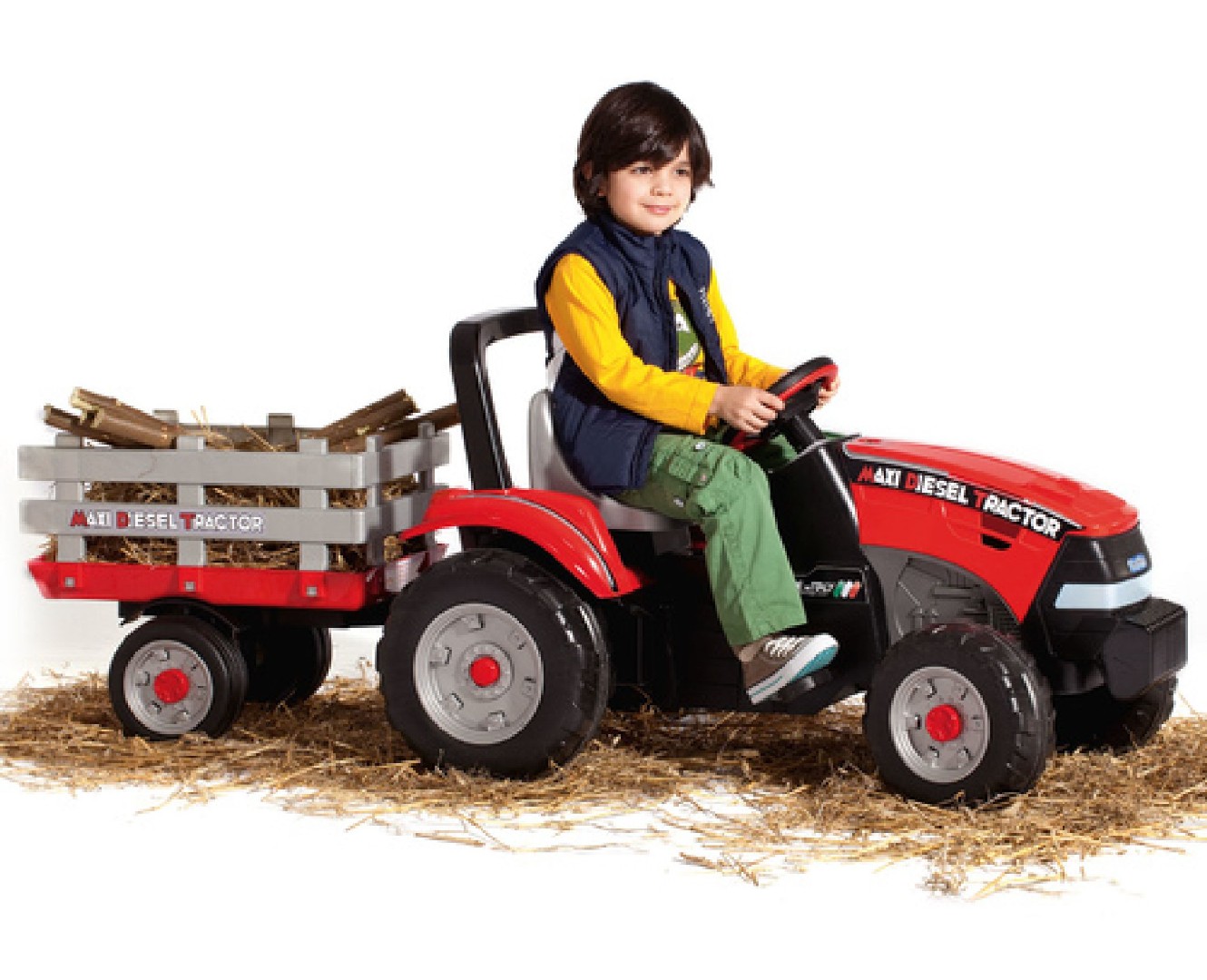 Педальный трактор Peg Perego Maxi Diesel Tractor