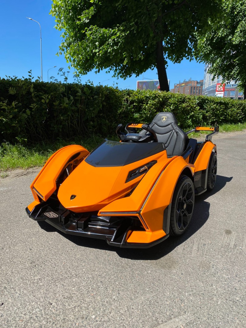 Детский электромобиль Lamborghini HL528 4x4 V12 Vision Gran Turismo — изображение 10