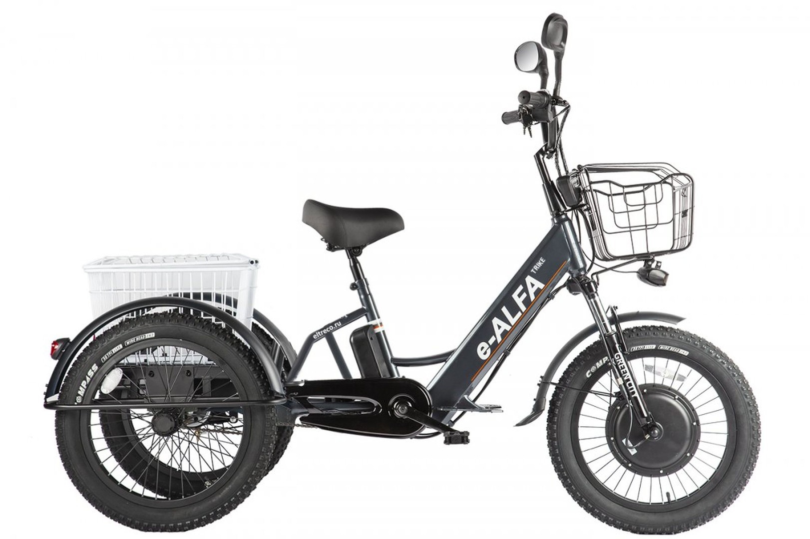 Электровелосипед GREEN CITY e-ALFA Trike
