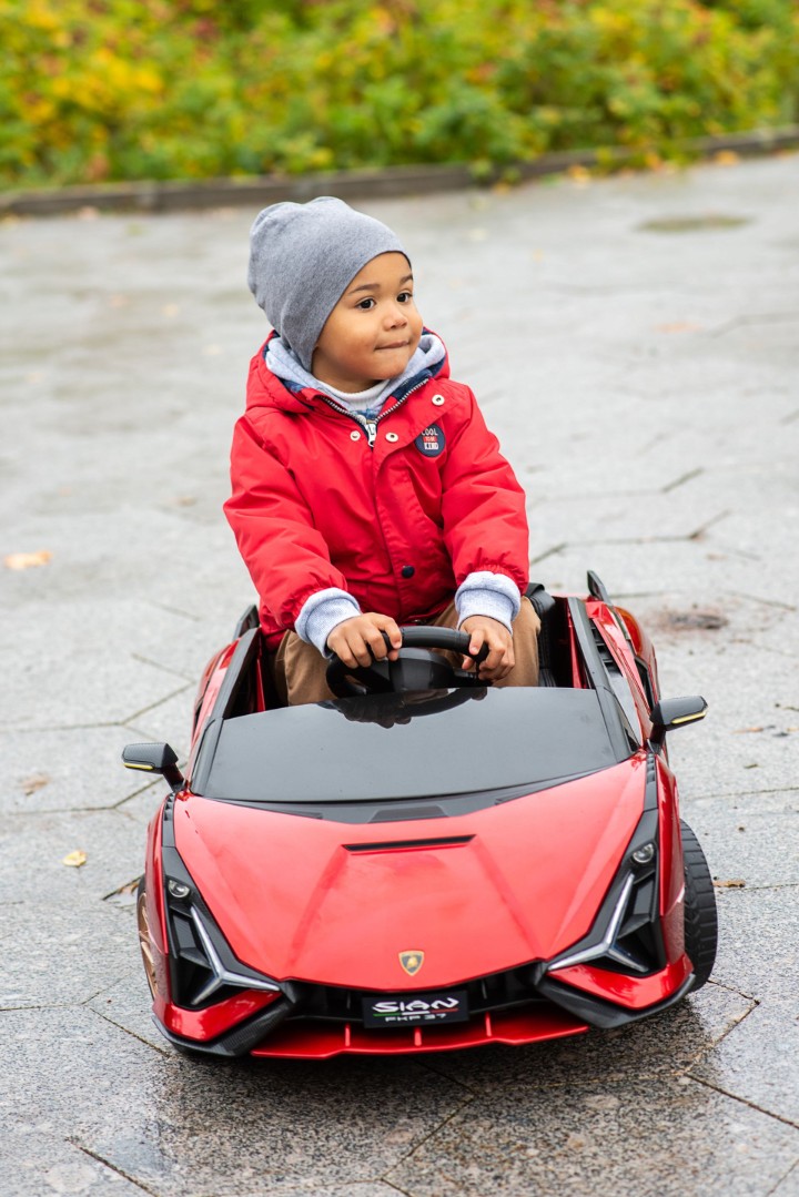 Детский электромобиль Lamborghini Sian 4WD — изображение 5