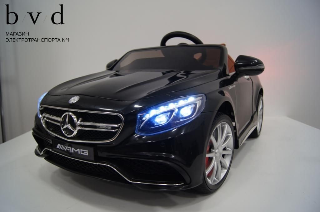 Детский электромобиль Mercedes S 63