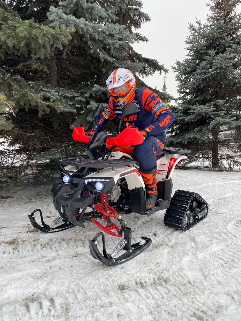 Зимний комплект для квадроциклов ATV 125/110 (лыжи + гусеницы)