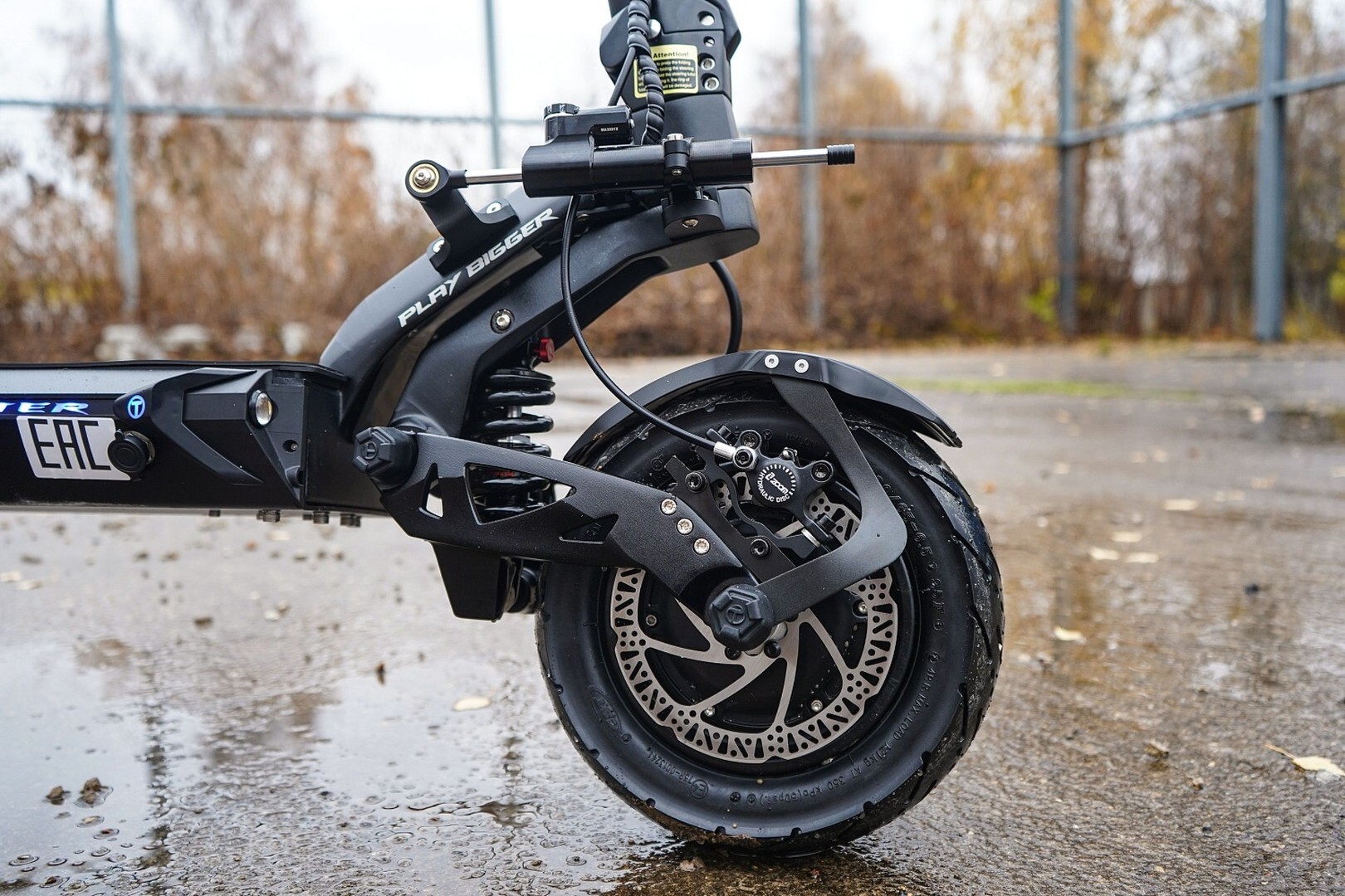 Электросамокат WHITE SIBERIA TEVERUN FIGHTER 6000W — изображение 6