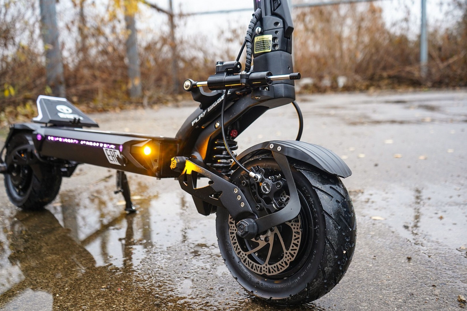 Электросамокат WHITE SIBERIA TEVERUN FIGHTER 6000W — изображение 5