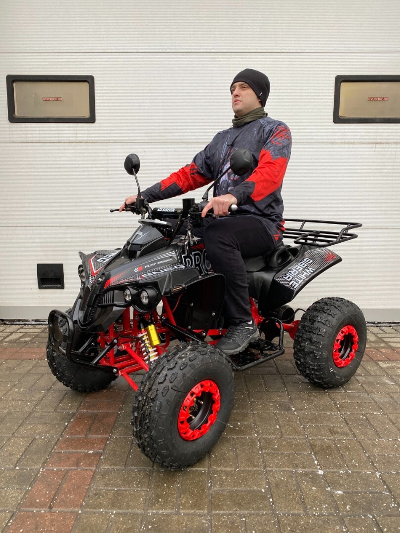 Электроквадроцикл WHITE SIBERIA SNEG Pro R 3000W
