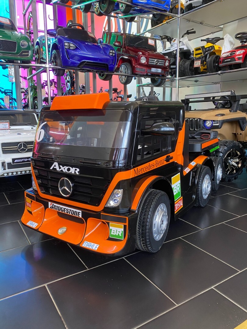 Детский электромобиль Mercedes-Benz Axor с прицепом H777HH — изображение 6