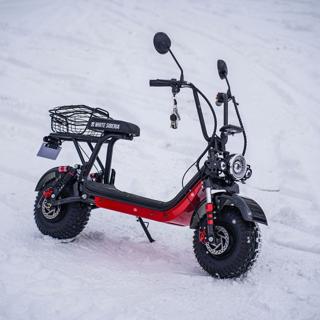 Электросамокат WHITE SIBERIA MINI R 1.5 1200W