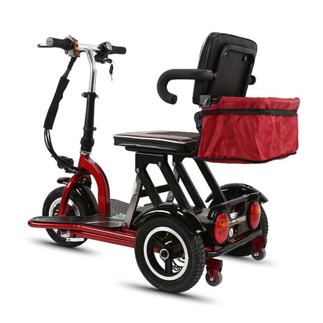 Трехколесный электроскутер (трицикл) складной Адъютант A2 — изображение 4