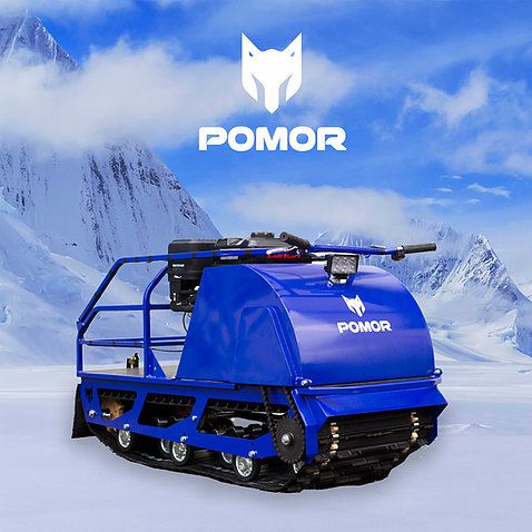 Мотобуксировщик POMOR М-500 PRO K18 (NM)