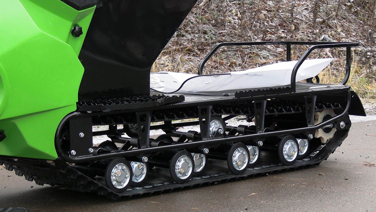 Снегоход ЛИДЕР-АЛЬФА-3 (двигатель LIFAN KP500E 22 лс) LONG — изображение 11