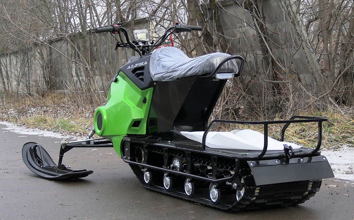 Снегоход ЛИДЕР-АЛЬФА-3 (двигатель LIFAN KP500E 22 лс) LONG — изображение 14