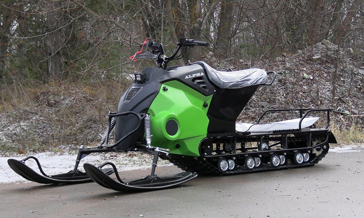 Снегоход ЛИДЕР-АЛЬФА-3 (двигатель LIFAN KP500E 22 лс) LONG — изображение 2