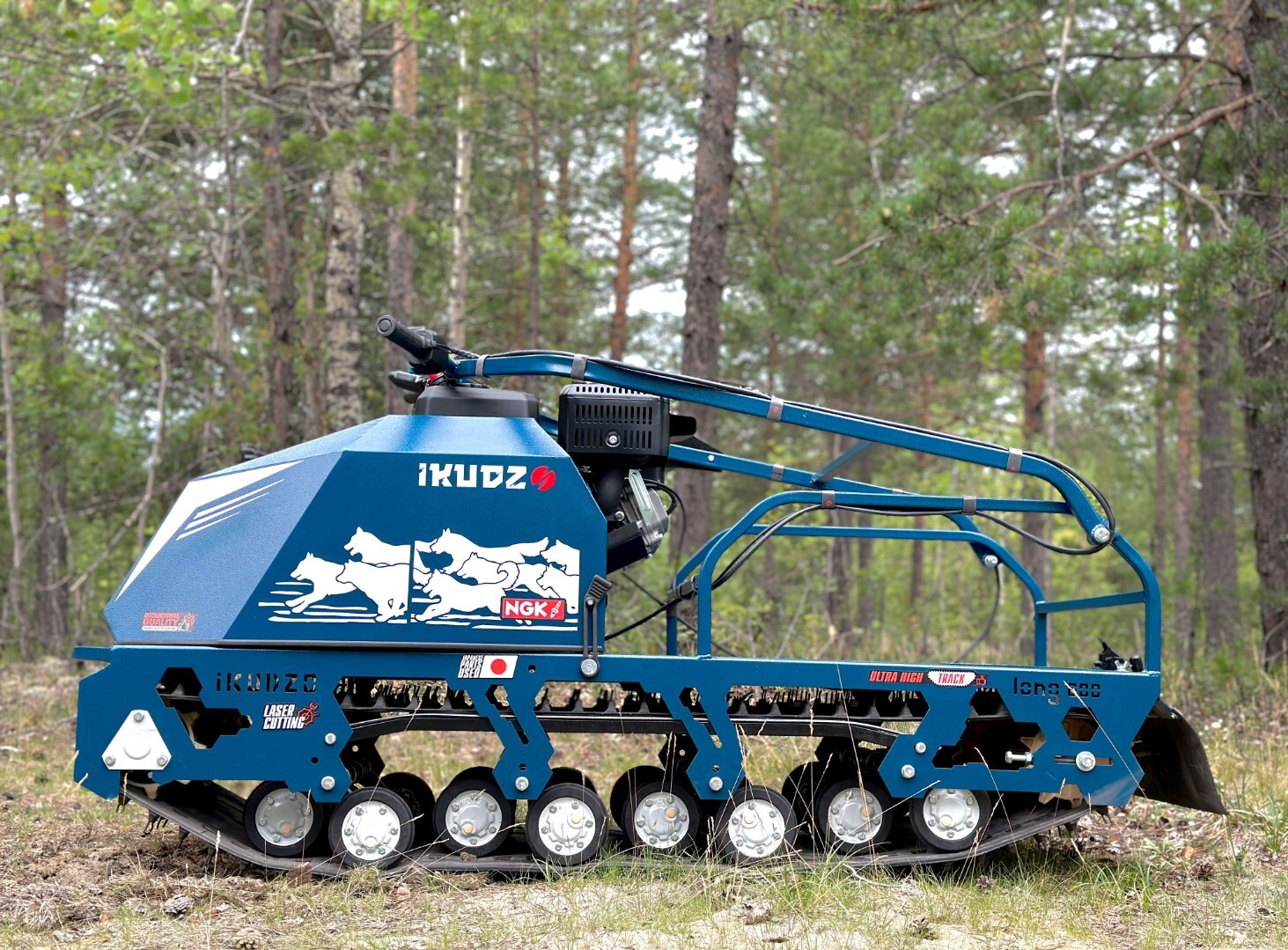 Мотобуксировщик IKUDZO TERRAIN LONG 1700/600 EKR22 — изображение 2