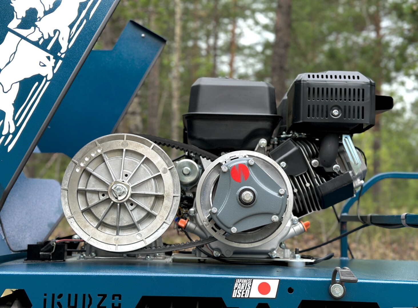 Мотобуксировщик IKUDZO TERRAIN LONG 1700/600 EKR22 — изображение 9