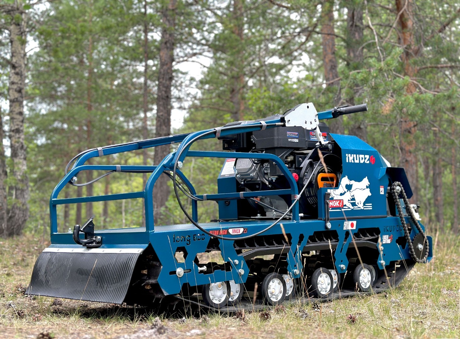Мотобуксировщик IKUDZO TERRAIN LONG 1700/600 EKR22 — изображение 5