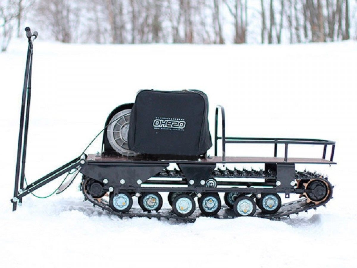 Мотобуксировщик ONEGO 550 13Л.С. КАТКИ, ГЕНЕРАТОР, ФАРА, КИТАЙ