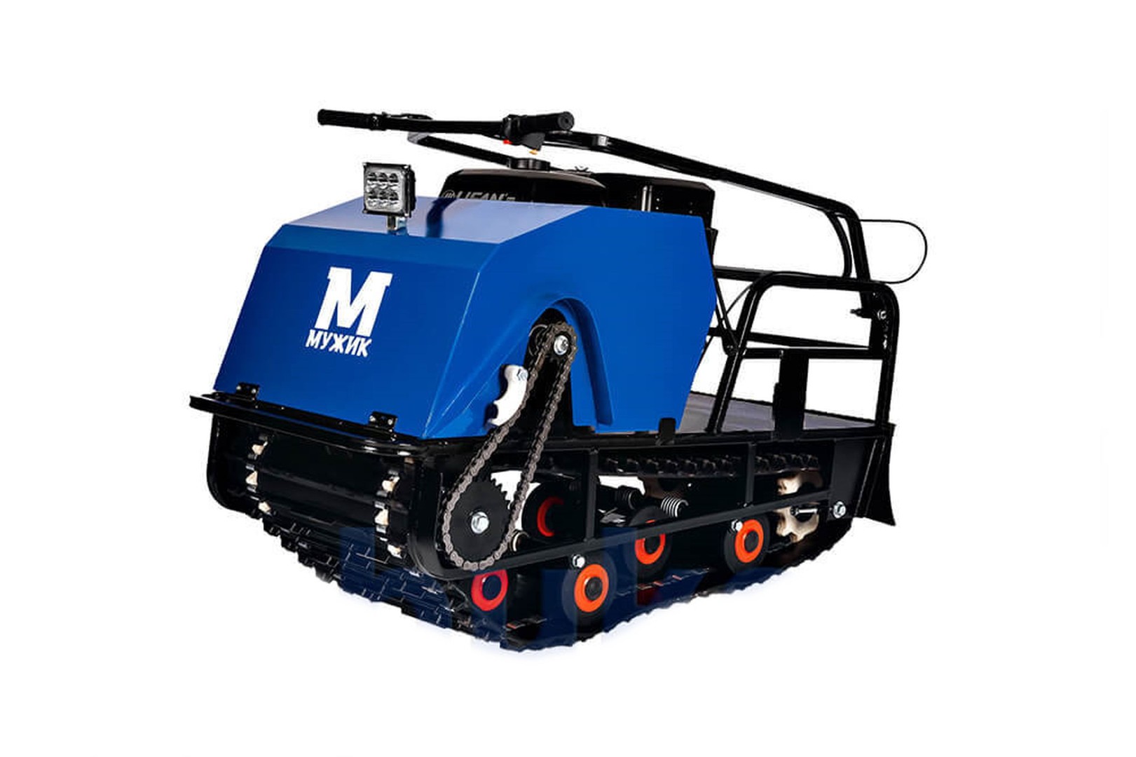 Мотобуксировщик Мужик 500 мини
