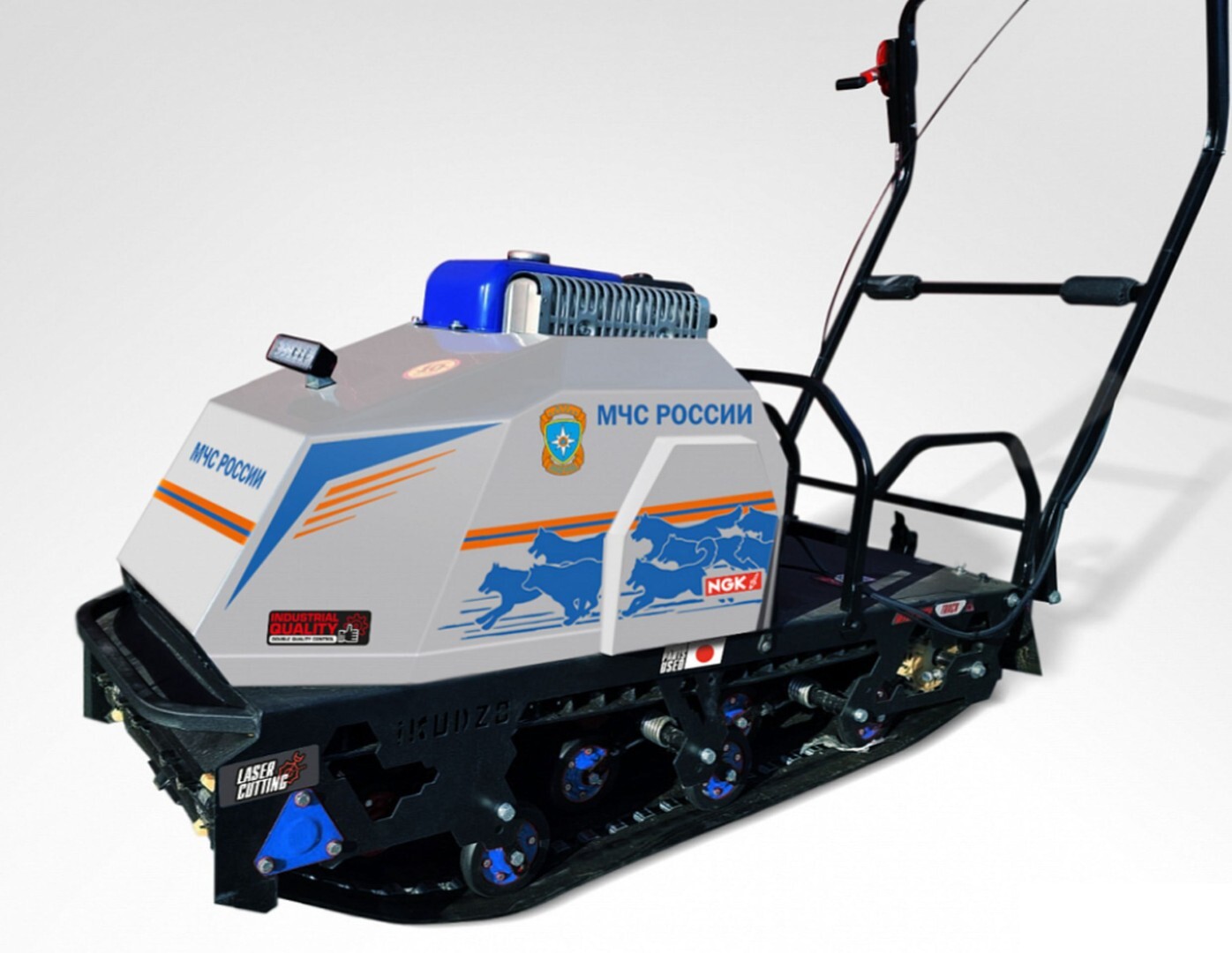 Мотобуксировщик IKUDZO-BRIGGS & STRATTON 2.0 1450/500 EK15 — изображение 9