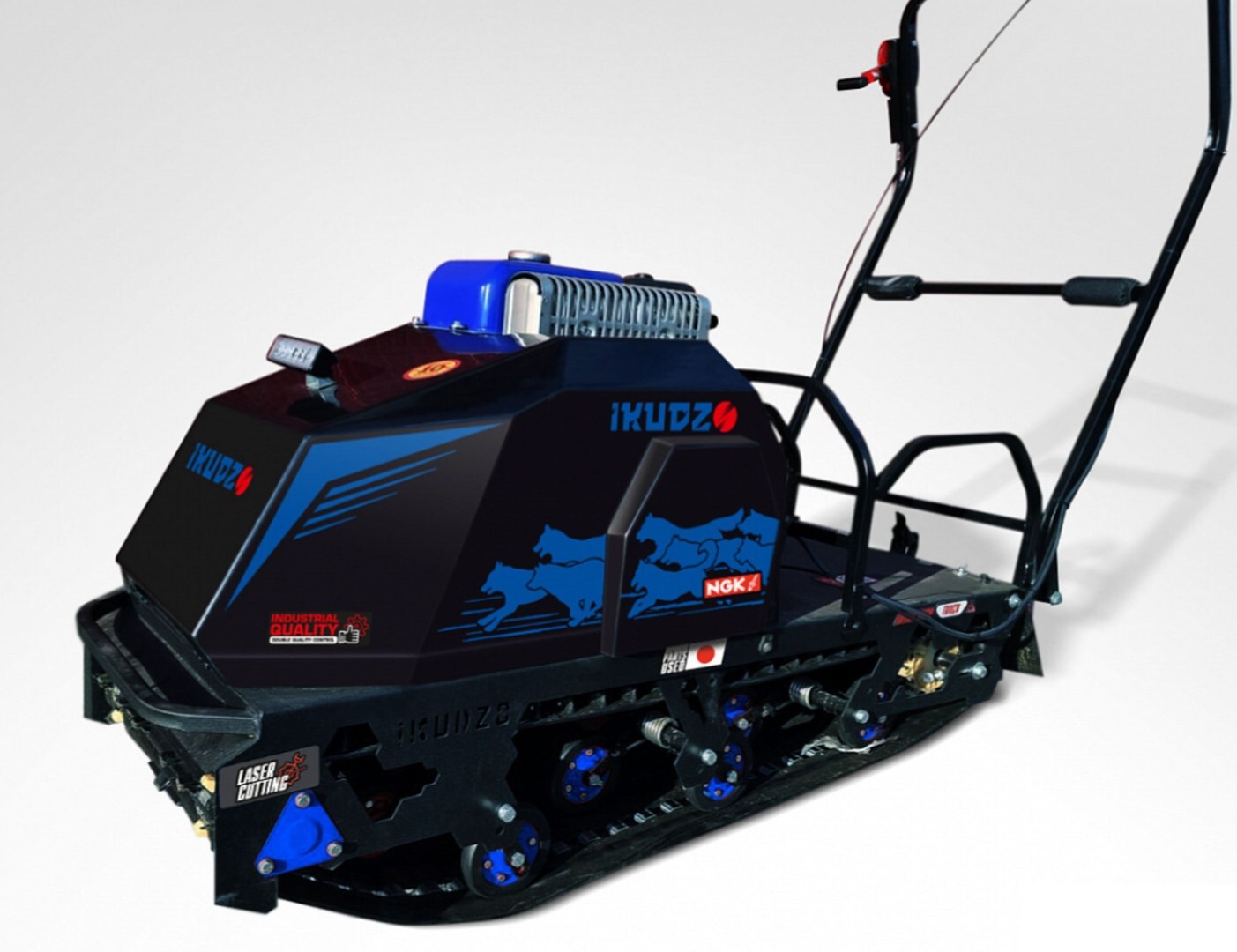 Мотобуксировщик IKUDZO-BRIGGS & STRATTON 2.0 1450/500 EK15 — изображение 3