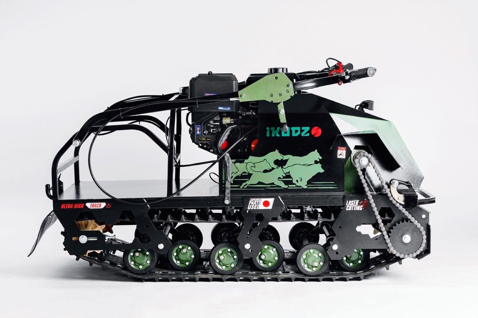 Мотобуксировщик IKUDZO TERRAIN 1500/700 EKR24 (С РЕВЕРСОМ)
