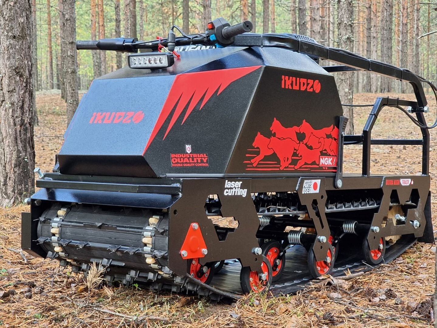 Мотобуксировщик IKUDZO 1250/500 K9